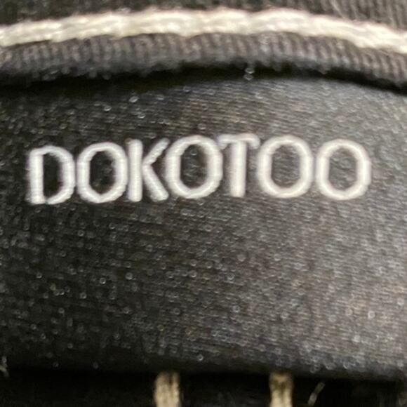 Dokotoo Women’s Black Utility Jeans Small High Rise - Picture 4 of 5